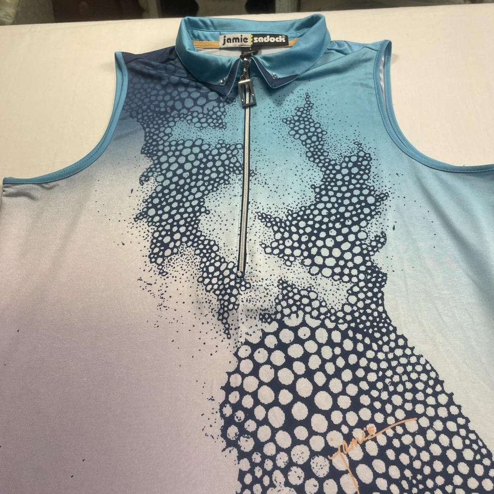 Jamie Shaddock Polo Golf Shirt Ladies Size Large